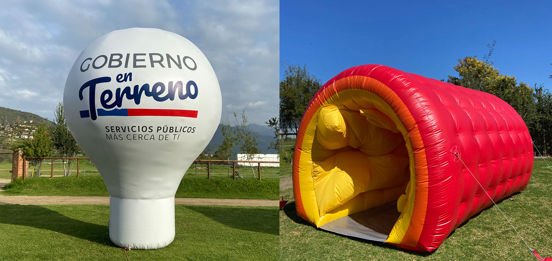 Publicidad inflable para activaciones BTL y marketing experiencial
