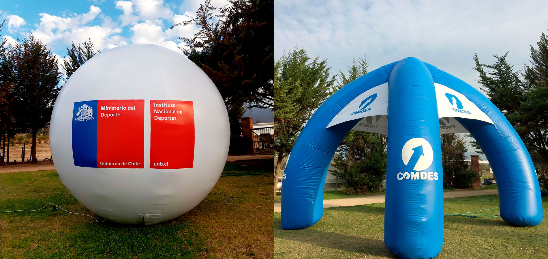 Publicidad inflable para activaciones BTL y marketing experiencial