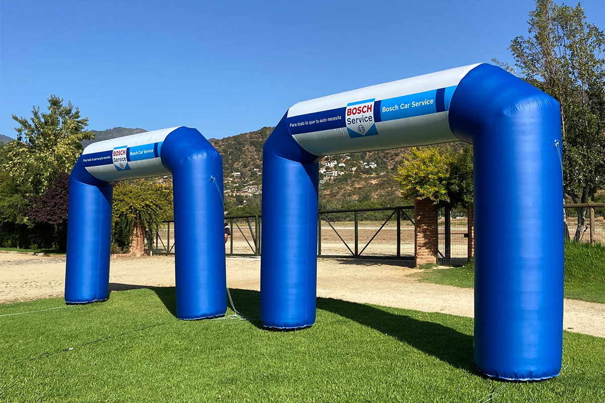 Arcos inflables en stgo para corridas y eventos deportivos