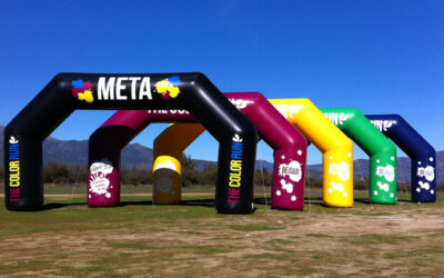 Cómo elegir un arco inflable para eventos deportivos