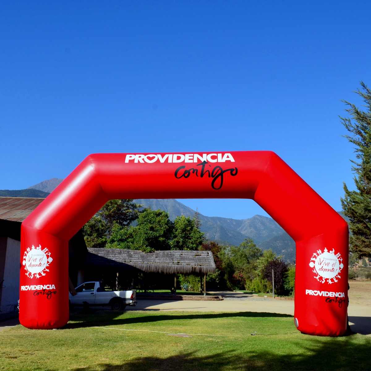 Por qué utilizar arcos inflables en eventos deportivos