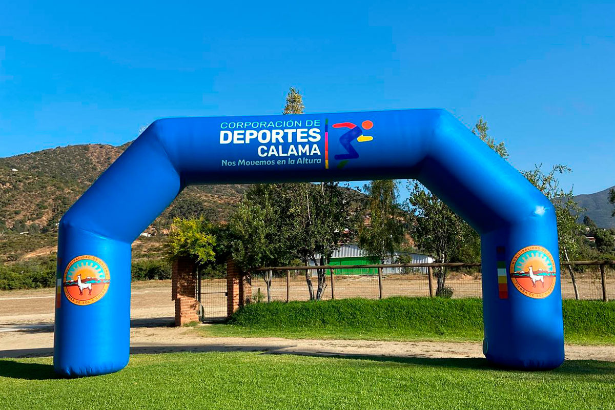 ¿Por qué utilizar un arco inflable en una corrida o evento deportivo?